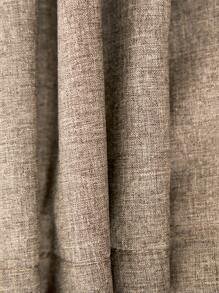 SHEIN Unity Plus Size Solid Color Front Button Casual Suit Pants, Everyday Wear - Khaki - View 7