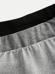SHEIN Set 3 piese: pantaloni evazați cu decolteu în V, eleganti, pentru fete adolescente, versatili și practici, combinație în 3 culori