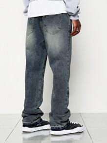 SUMWON Flare Fit Washed Jean