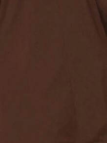 SHEIN LUNE Chaqueta con capucha de bolsillos laterales largos de unicolor informal para mujer, otoño