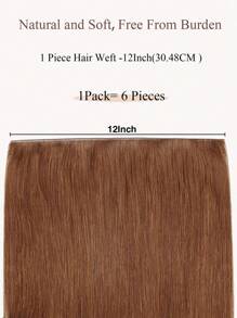 Extensiones de cabello humano con trama atada a mano de 18-22 pulgadas #333, extensiones de cabello con trama atada a mano 100% cabello humano - S333 - Ver 6