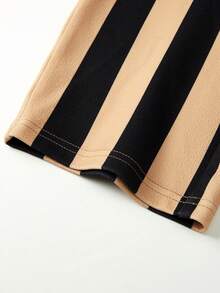 宽条纹阔腿裤，时尚休闲百搭显瘦 - 彩色 - 查看 4