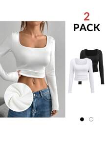 Flirla sweat-shirt à capuche court pour femme