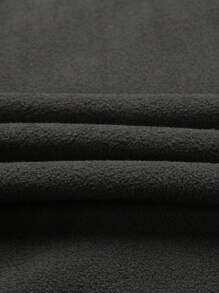 Manfinity Homme Giacca casual con stampa di lettere e chiusura lampo frontale, colore a blocchi, per l'autunno, da uomo