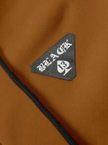 Manfinity Hypemode 男士前拉链长袖口袋简约连帽运动衫，休闲日常穿着 - 彩色 - 查看 7