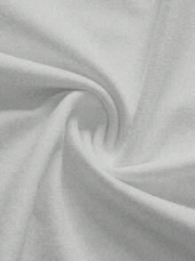 SHEIN EZwear 2 件套女士半高领紧身长袖打底衫套装，适合夏季 - 彩色 - 查看 7