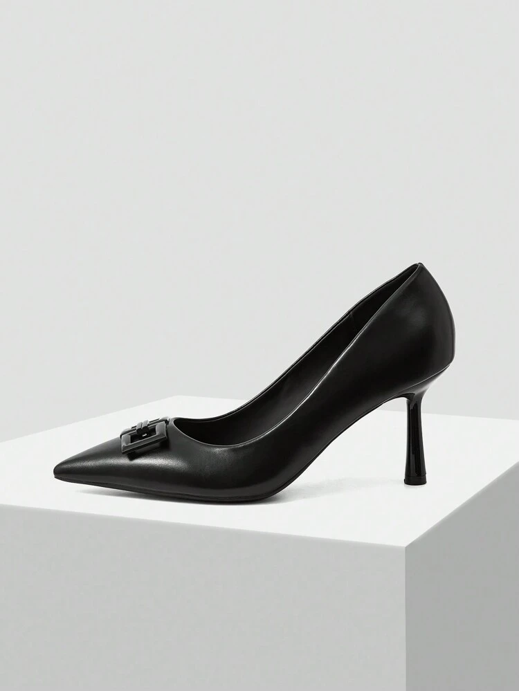 ZAPATOS DE TACÓN ALTOS ELEGANTES Y MINIMALISTAS DE PUNTA FINA PARA MUJER, PARA INVIERNO, PRIMAVERA, VACACIONES DE PRIMAVERA, FIESTA DE PASCUA, BAILE DE GRADUACIÓN