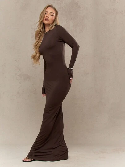 maxi maternity formal dresses Maternity Off Shoulder Flared Sleeves Maxi Prom Dress – Elonnashop