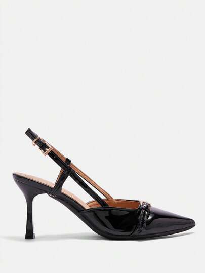 CUCCOO BIZCHIC Women's Sexy Pointed Toe High Heel Pumps, Red Party Dress Formal Shoes For Outdoor/Commute Spring Shoes Spring Break Easter For Christmas Valentine's Day