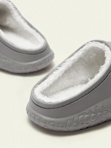 Cuccoo Women's Warm Thermal Lined House Slippers For Winter - Grey - View 4