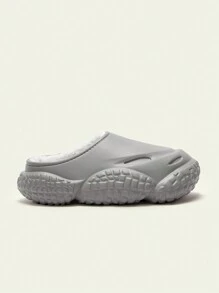 CUCCOO Quty Women's Solid Color Thermal Lined Winter Indoor Slippers