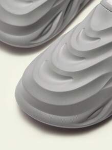 Cuccoo Women's Warm Thermal Lined House Slippers For Winter - Grey - View 3