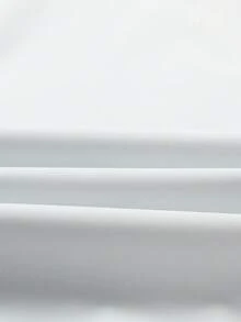 Manfinity Hypemode 男式撞色拉链字母印花夹克 - 白色 - 查看 4