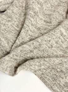 Franclia 3pcs/Set Women Casual Everyday Matching Camisole, Long Sleeve Cardigan And Elastic Waist Straight Pants Knitted Suit, Beige, Autumn/Winter Fall Cloth For Women - Apricot - View 3