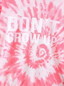 女宝宝扎染时尚字母印花卫衣，春/秋 - 彩色 - 查看 6