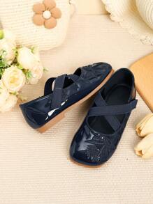 Fashionable Flat Shoes For Girl In Korean Style, Suitable For Autumn And Winter