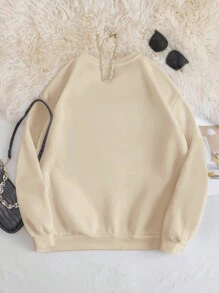 INAWLY Sudadera casual de punto de cuello redondo y manga larga con estampado de gatos navideños para mujeres, otoño/invierno