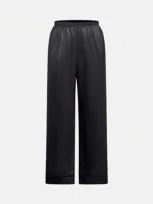 2 件套青少年女孩休闲优雅格子短袖衬衫和裤子套装