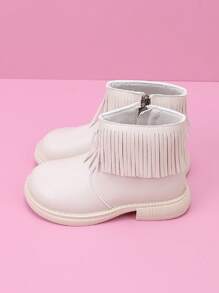 时尚休闲流苏儿童马靴