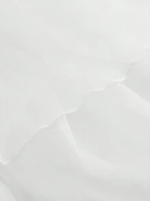 SHEIN MOD 复古白色华丽二合一连衣裙，带可拆卸多条下摆 - 宫廷风格、生日、秋季婚礼宾客、茶会礼服、狂欢节礼服 - 白色 - 查看 10