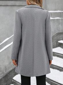 Calvaya Women Elegant Casual Long Sleeve Black Jacket