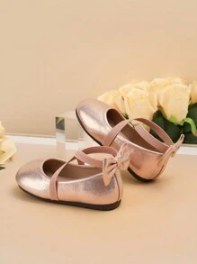 1 Pair Fashionable Baby Flat Shoes, New Design Children Flat Shoes For Girls