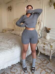 Flirla Sudadera con capucha minimalista de manga larga y unicolor, de talla grande, informal para uso diario