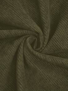 SHEIN LUNE 大码女式抽绳腰休闲豹纹拼布夹克，秋季