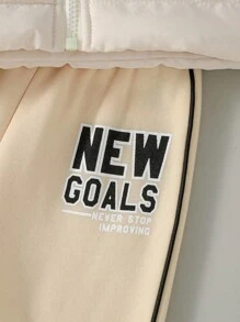 3pcs Baby Boy/Girl Casual Cute Long Sleeve Top, Vest And Pants Set, Autumn/Winter - Multicolor - View 7