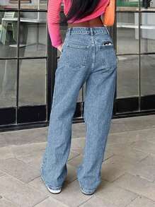 Versatile Simple All-Match Straight Leg Jeans That Flatter Your Figure