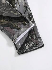 SHEIN Baby Boy Branch Print Pocket Casual Jeans - Multicolor - View 6