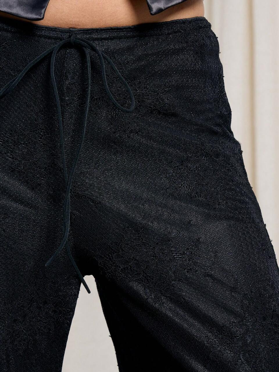 AiiRZ Wide Leg Drawstring Trousers
