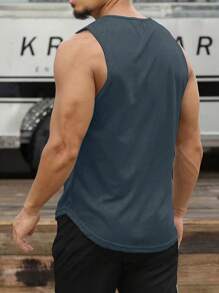 Manfinity Sport Corelite paquete de camisetas de tirantes deportivas tipo novio para hombre, tops transpirables para entrenamiento y gimnasio