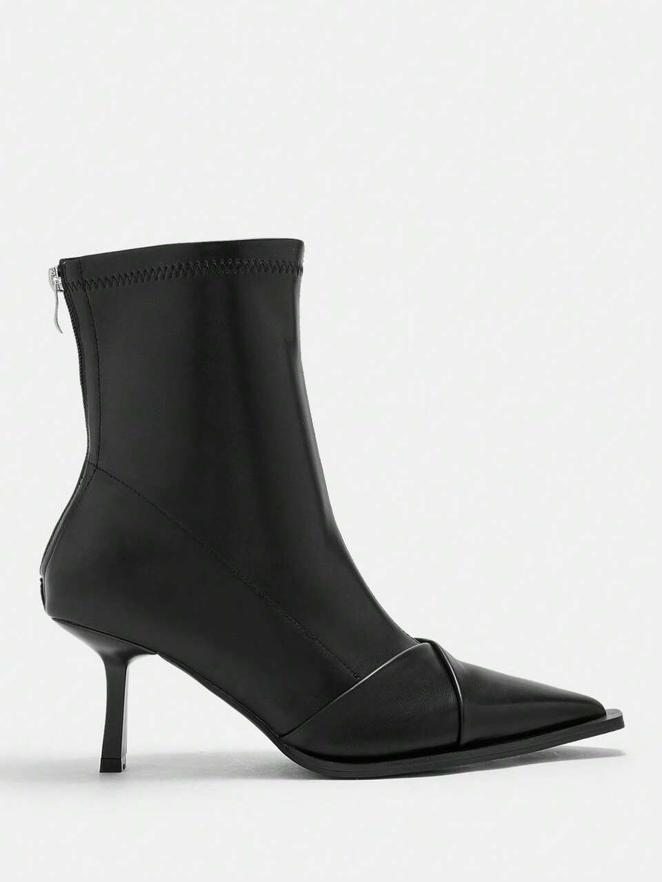 CUCCOO BIZCHIC Women's Fashion Pointed Toe Stiletto Ankle Boots For Christmas And New Year Holiday Valentines