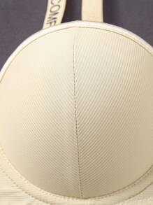 4 piezas de sujetador inalámbrico con relleno que realza y levanta sin costuras, diseño minimalista para busto pequeño - Multicolor - Ver 3