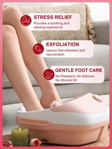 Polvo para baño de pies con rosa de SlowSunday