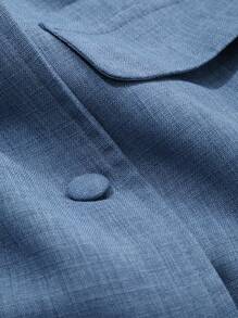 DAZY 女士两件套：圆领长袖短款外套和阔腿裤，秋季服装，返校季休闲套装