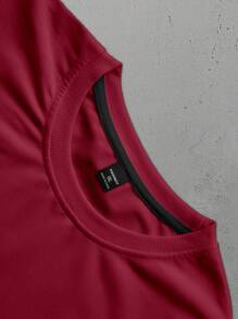 Manfinity Homme 2pcs/Set Men Plus Size Letter Print Round Neck Short Sleeve T-Shirt & Shorts Casual Outfit