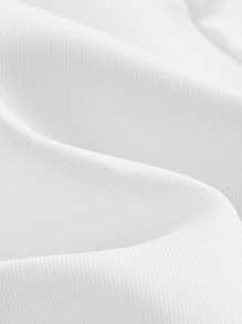 SHEIN EZwear Women's Striped Woven Vest - White - View 4