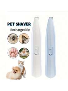PETSIN 1 件猫/狗爱好者礼物和狗/猫妈妈爱美容电动剪毛器，方便快捷修剪脚毛