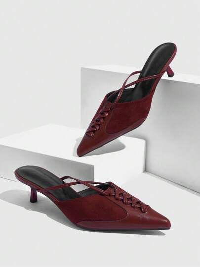 CUCCOO GRLICON Women's Y2K Punk Style High Heel Pumps, Suitable For Motorcycle, Cool Girl, Halloween, Christmas, Party Outfits