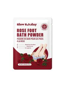 Polvo para baño de pies con rosa de SlowSunday