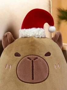 1 件圣诞装饰抱枕，可爱柔软舒适，客厅沙发装饰垫，卧室床头板，大气装饰，圣诞礼物