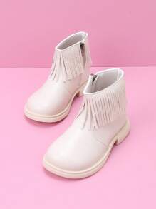 时尚休闲流苏儿童马靴