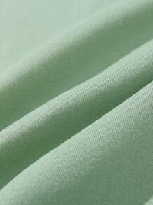 Christmas Baby Girl Cute Reindeer & Letter Print Sweatshirt, Suitable For Christmas Party, Autumn/Winter. (Family Matching Outfits Mommy And Me - 3 Pieces Are Sold Separately) - Olive Green - View 6