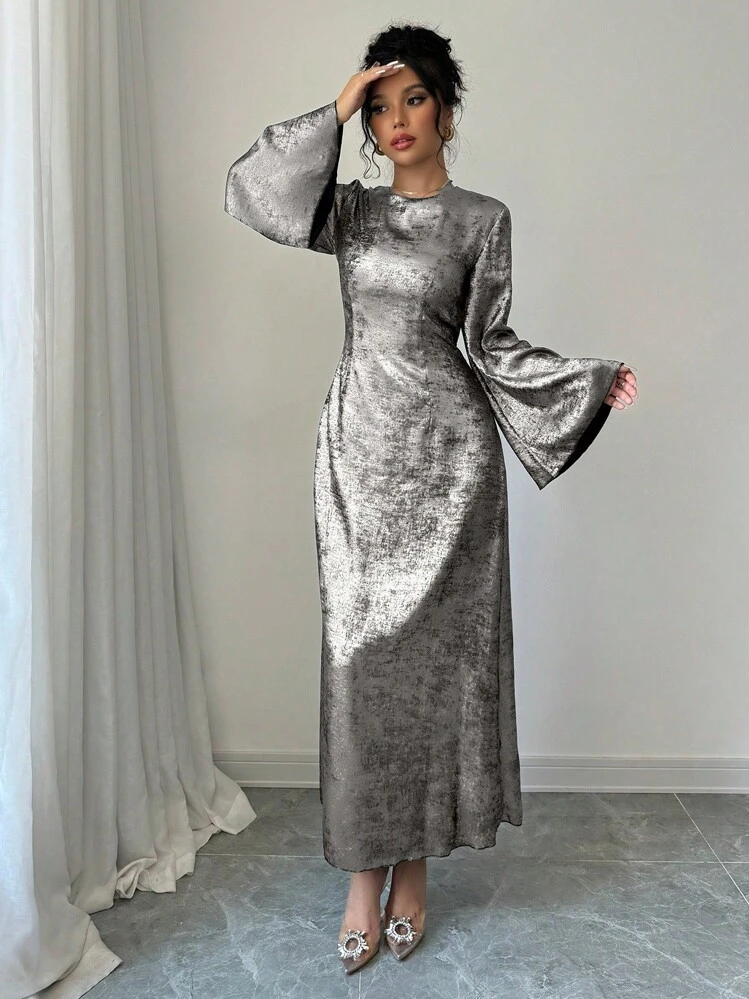 slim fit dress slacks SHEIN فستان بنات – ميم