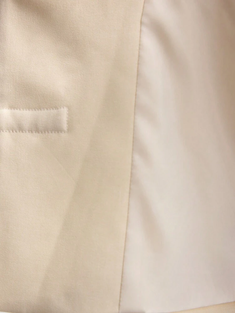 SHEIN Maija 1pc Women Casual Solid Color Front Tie Loose Cardigan, Autumn