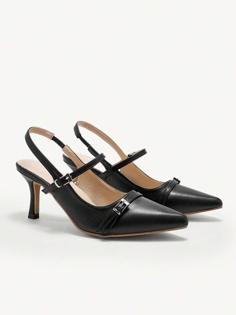CUCCOO BIZCHIC Women's Fashion Versatile Elegant Pointed-Toe High Heels