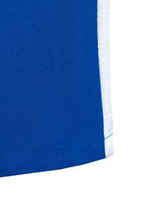 Aesthetic Post Quần nỉ thể thao nam cạp rút có đường may bên hông tương phản - Xanh đậm - Xem 4