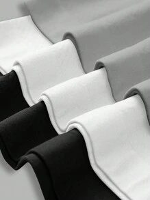 Easithlete Women's V-Neck Sports T-Shirt & Top Fitted Shirtworkout Tank Top Three Pair